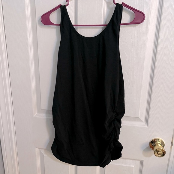 New Old Navy XL Maternity 4 Way Stretch Long Tank - Picture 3 of 4